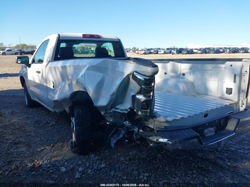 2023 Chevrolet Silverado 1500 2Wd Long Bed Wt VIN: 3GCNAAEK2PG339464 Lot: 43352170