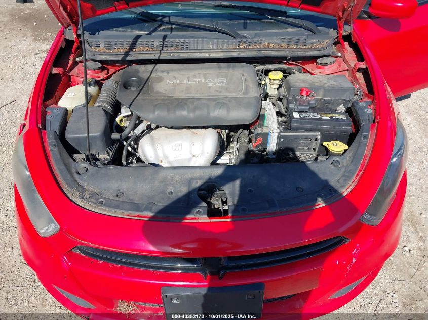 2016 Dodge Dart Sxt VIN: 1C3CDFBB8GD616135 Lot: 43352173