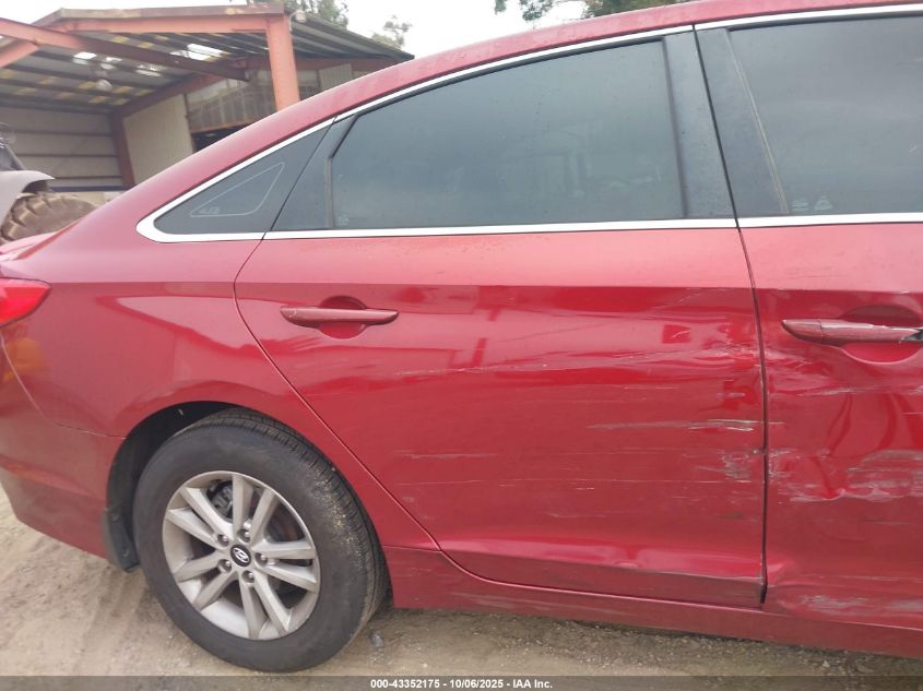 2015 Hyundai Sonata Se VIN: 5NPE24AFXFH097651 Lot: 43352175