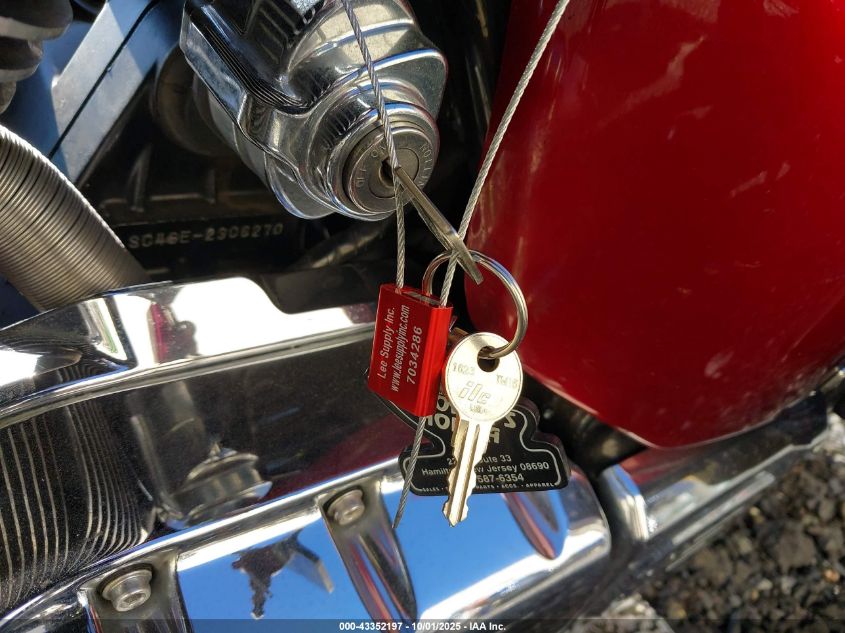 2005 Honda Vtx1800 R2 VIN: 1HFSC49365A302551 Lot: 43352197