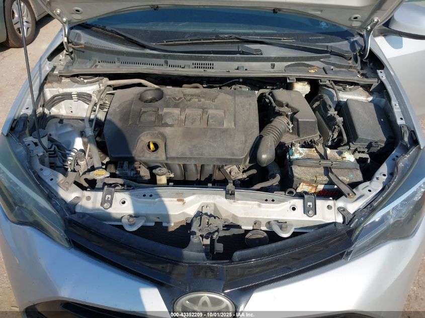 2017 Toyota Corolla Le VIN: 5YFBURHE0HP665211 Lot: 43352209