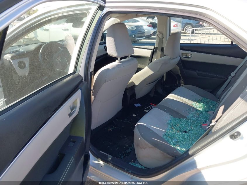 2017 Toyota Corolla Le VIN: 5YFBURHE0HP665211 Lot: 43352209