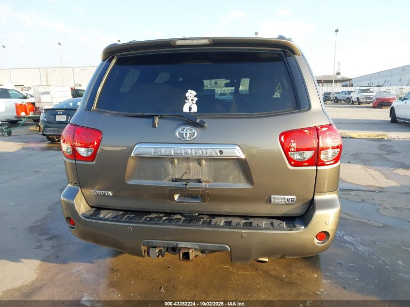 2008 Toyota Sequoia Limited 5.7L V8 VIN: 5TDZY68A98S005982 Lot: 43352224