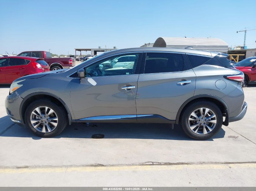 2017 Nissan Murano S VIN: 5N1AZ2MG4HN190621 Lot: 43352258