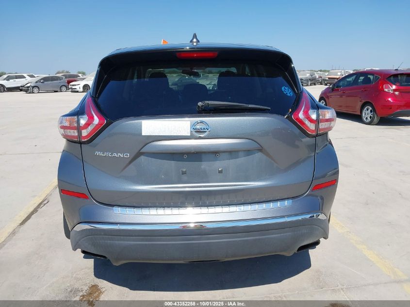 2017 Nissan Murano S VIN: 5N1AZ2MG4HN190621 Lot: 43352258