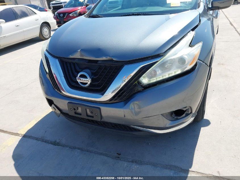 2017 Nissan Murano S VIN: 5N1AZ2MG4HN190621 Lot: 43352258