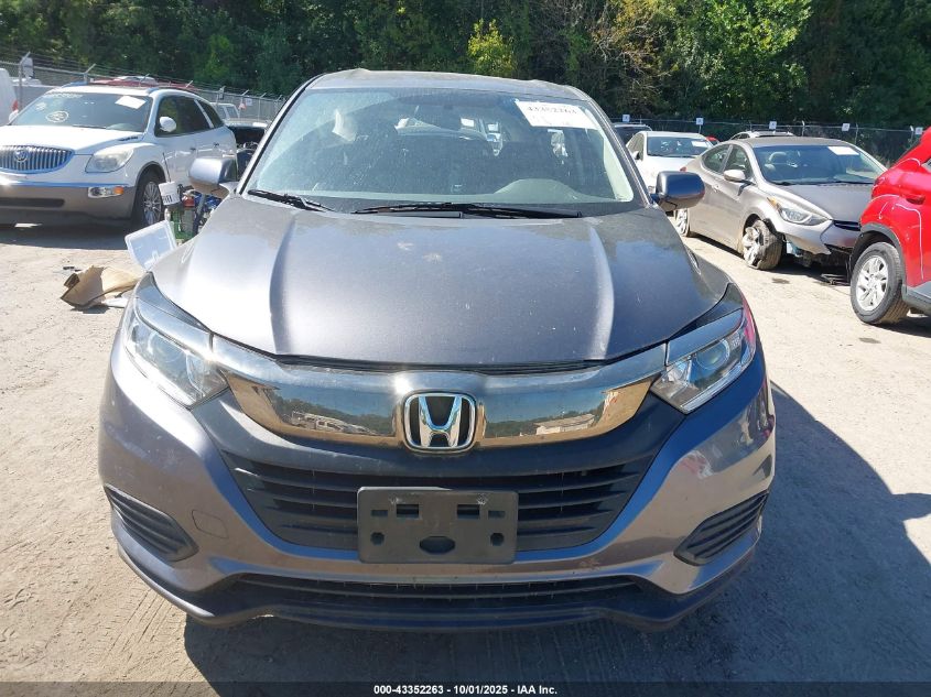2019 Honda Hr-V Lx VIN: 3CZRU6H31KG712863 Lot: 43352263