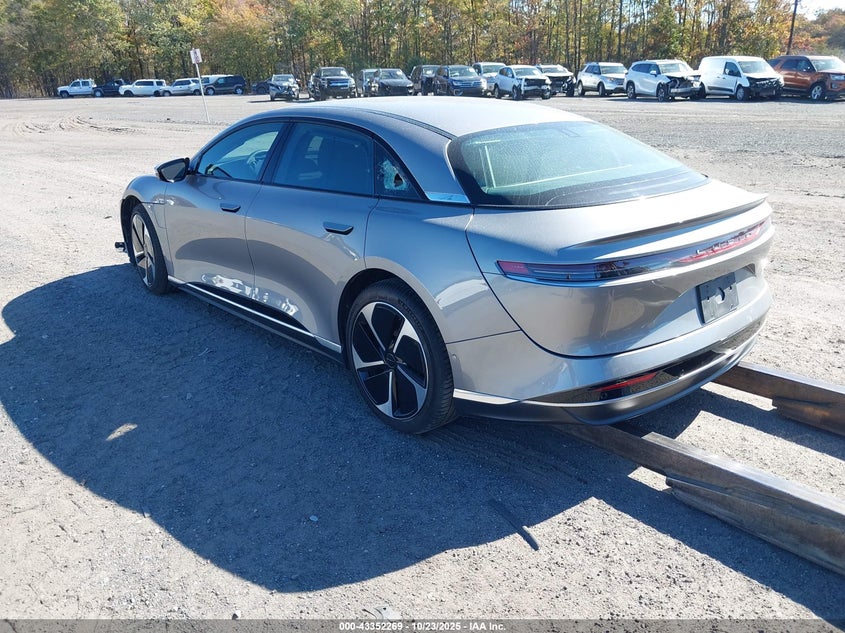 Vin: 50ea1gba3sa009588, lot: 43846990, lucid air grand touring 20253