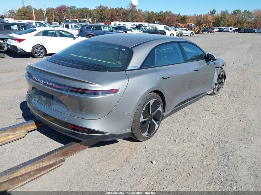 Vin: 50ea1gba3sa009588, lot: 43846990, lucid air grand touring 20254