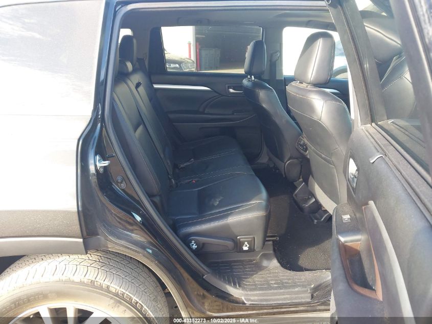 2017 Toyota Highlander Xle VIN: 5TDJZRFH1HS427837 Lot: 43352273