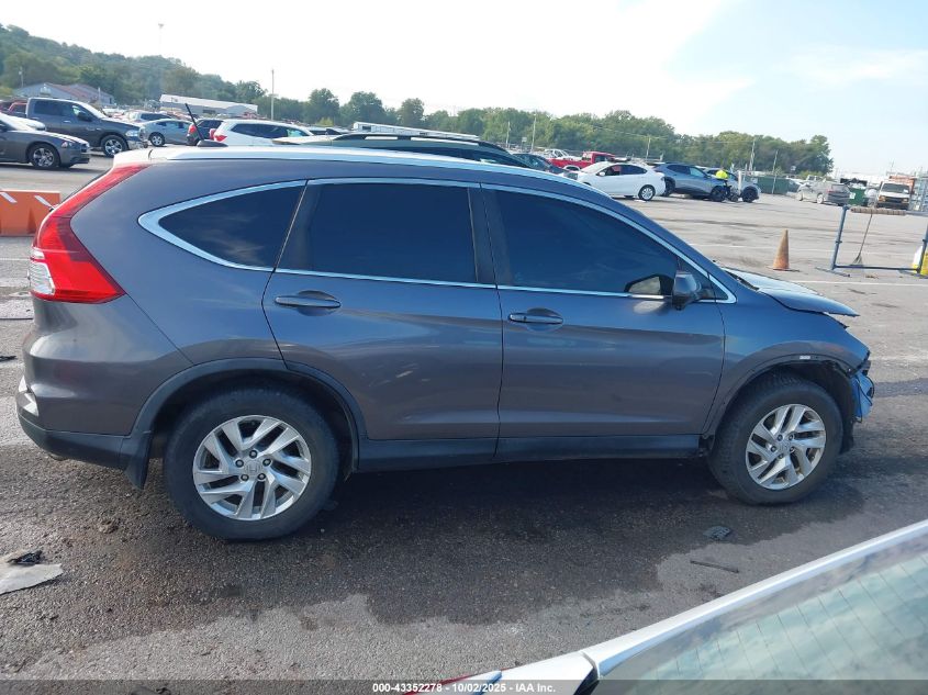 2015 Honda Cr-V Ex-L VIN: 5J6RM4H74FL107669 Lot: 43352278