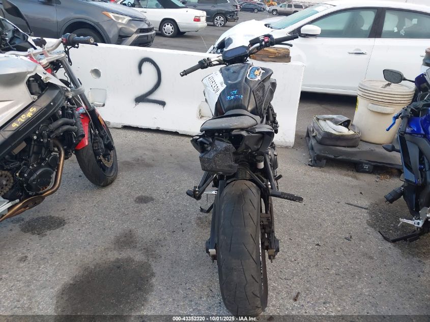 2022 Yamaha Mt07 C VIN: JYARM32Y7NA000655 Lot: 43352320