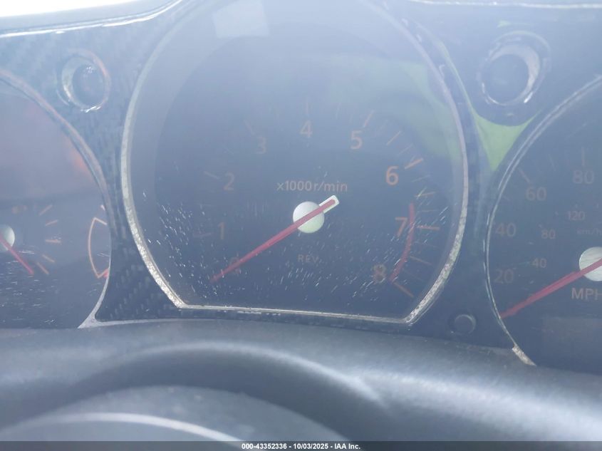 2003 Nissan 350Z Performance VIN: JN1AZ34D43T119815 Lot: 43352336