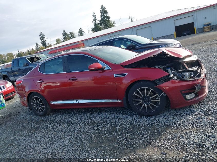 2014 Kia Optima Ex VIN: 5XXGN4A75EG301100 Lot: 43352340