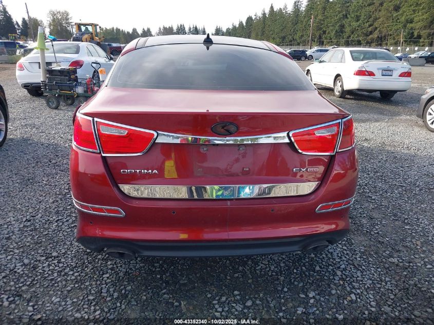 2014 Kia Optima Ex VIN: 5XXGN4A75EG301100 Lot: 43352340