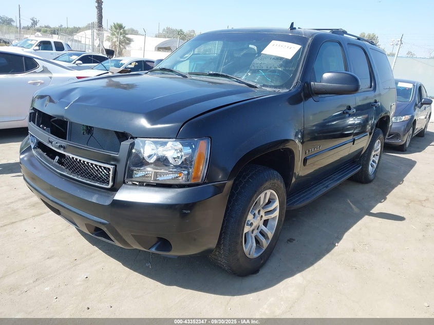 2007 Chevrolet Tahoe Lt black other flexible 1GNFC13067J381397 photo #3