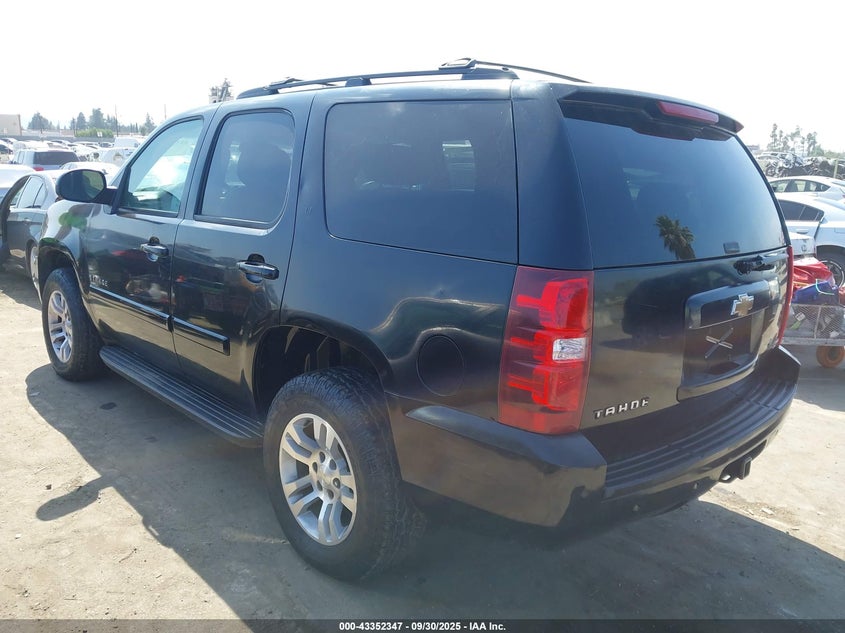 2007 Chevrolet Tahoe Lt black other flexible 1GNFC13067J381397 photo #4
