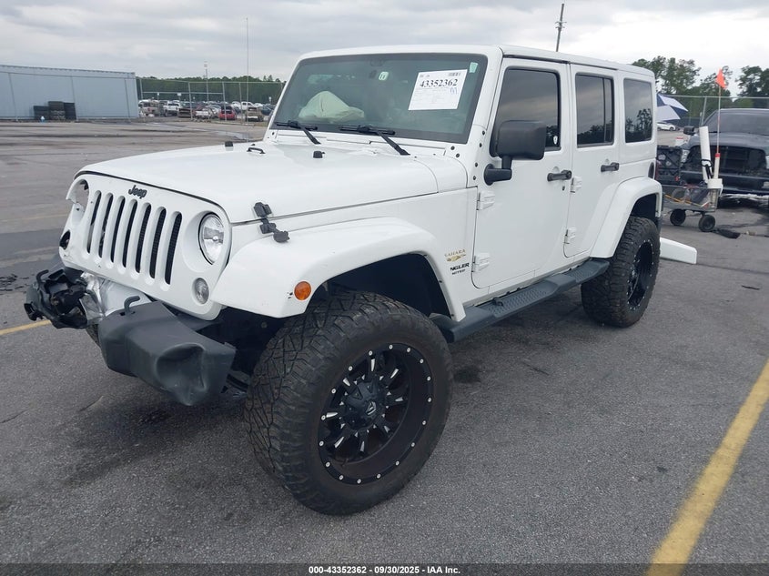2014 JEEP WRANGLER UNLIMITED SAHARA - 1C4BJWEG7EL321294
