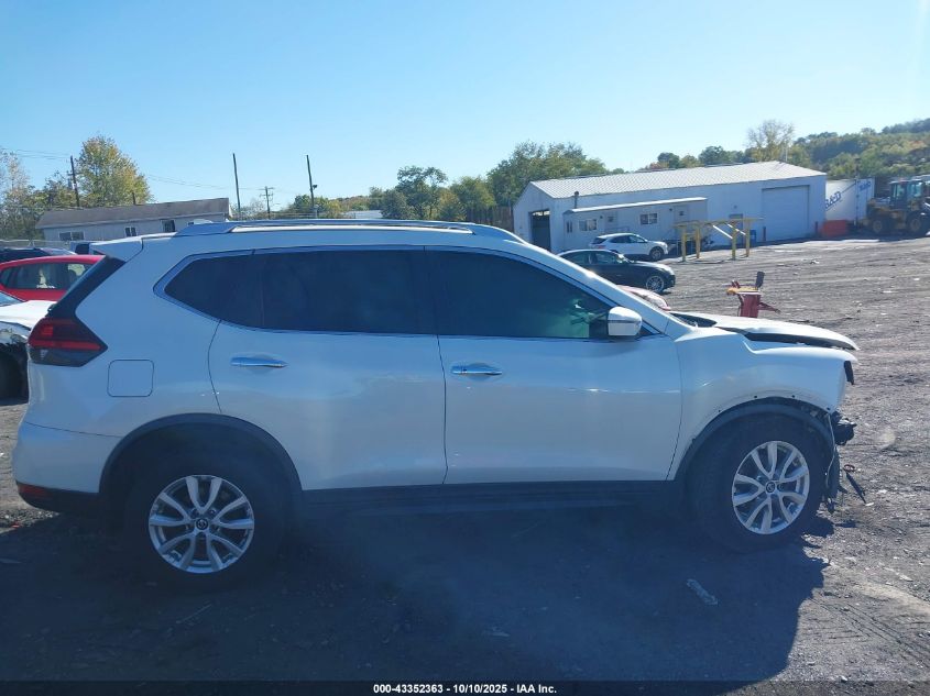 2017 Nissan Rogue Sv VIN: KNMAT2MV2HP615391 Lot: 43352363