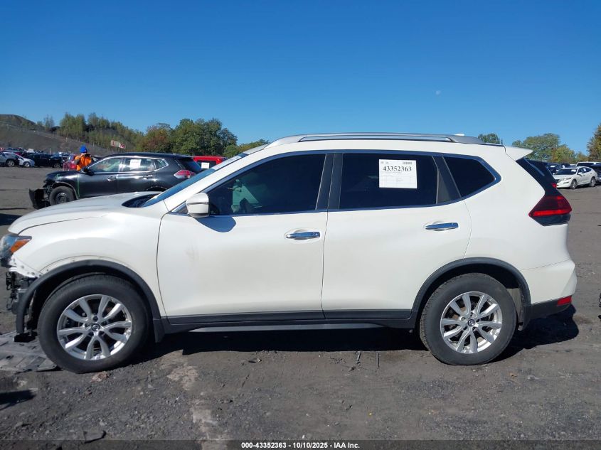 2017 Nissan Rogue Sv VIN: KNMAT2MV2HP615391 Lot: 43352363