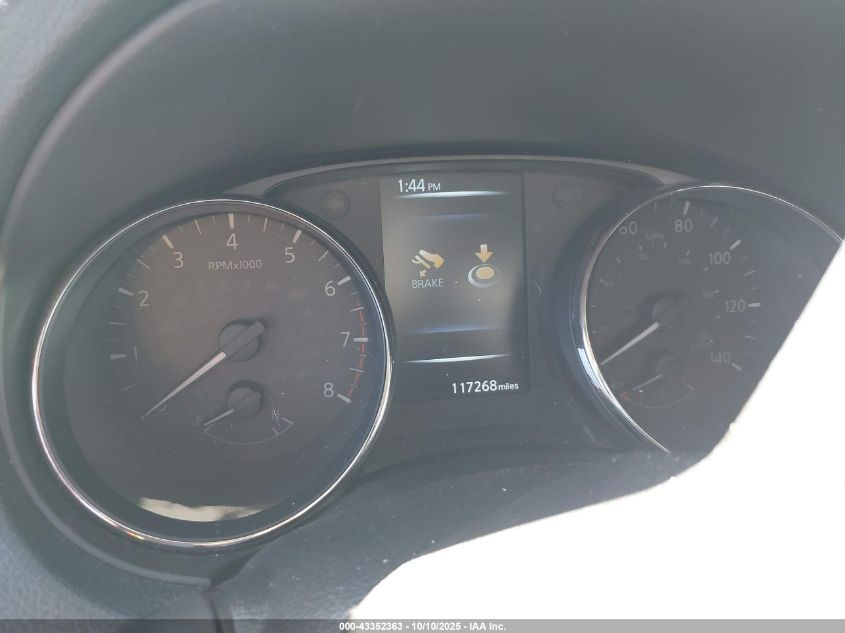 2017 Nissan Rogue Sv VIN: KNMAT2MV2HP615391 Lot: 43352363