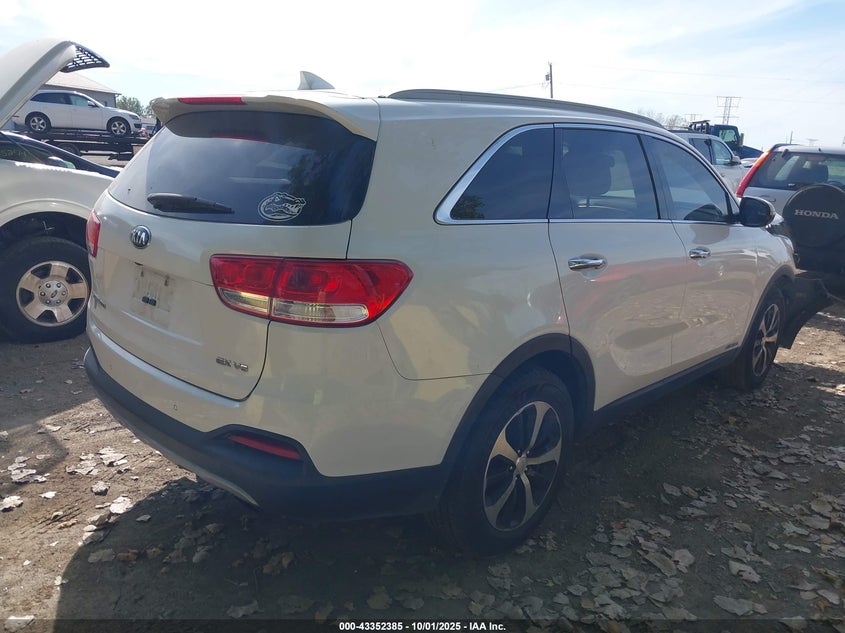 2016 KIA SORENTO 3.3L EX 5XYPHDA52GG159034