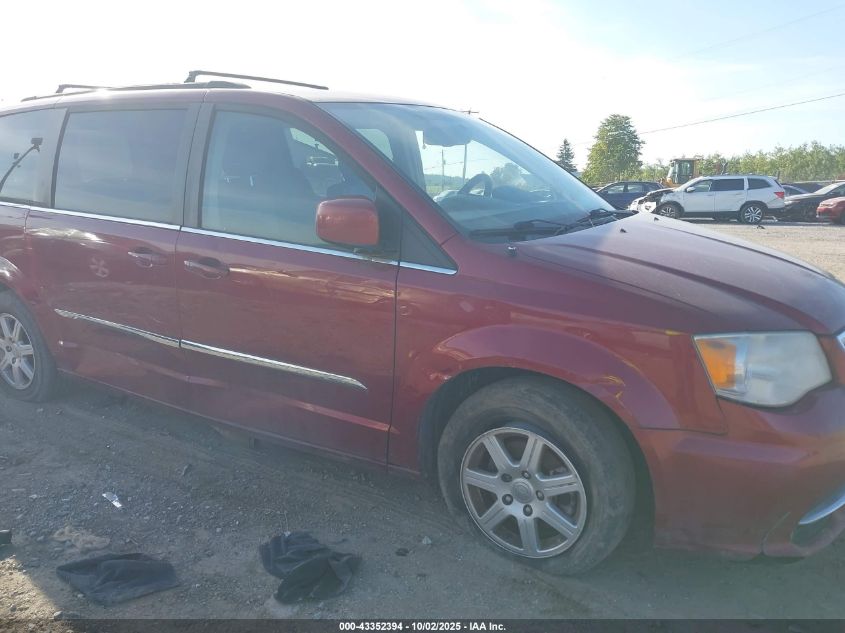 2012 Chrysler Town & Country Touring VIN: 2C4RC1BG6CR409967 Lot: 43352394