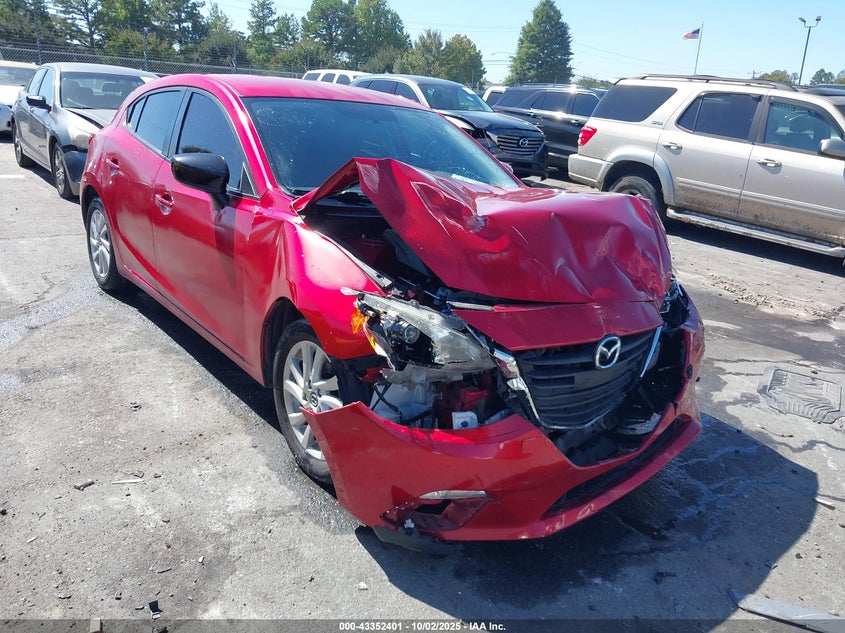 2015 MAZDA MAZDA3 I SPORT - JM1BM1K7XF1253620