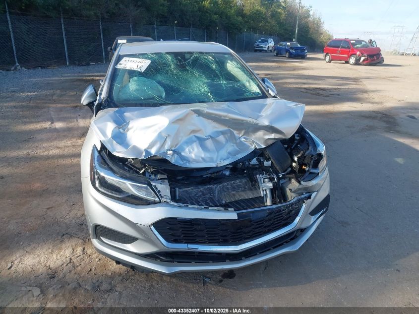 2018 Chevrolet Cruze Lt Auto VIN: 3G1BE6SM9JS595916 Lot: 43352407