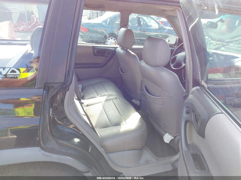 1999 Subaru Forester L VIN: JF1SF6358XG749511 Lot: 43352414