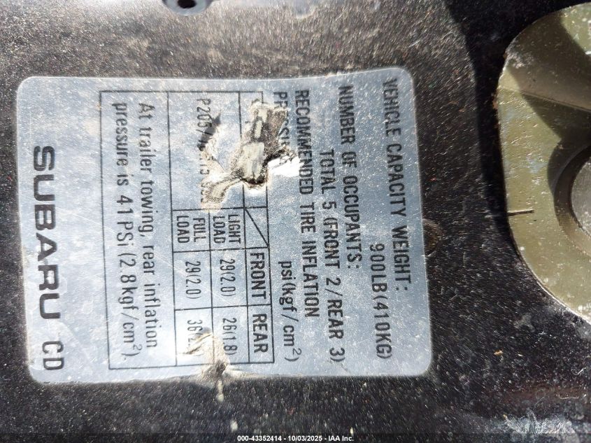 1999 Subaru Forester L VIN: JF1SF6358XG749511 Lot: 43352414