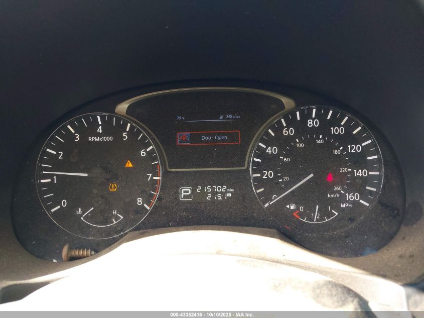 2015 Nissan Altima 2.5/2.5 S/2.5 Sl/2.5 Sv VIN: 1N4AL3AP9FN891139 Lot: 43352416