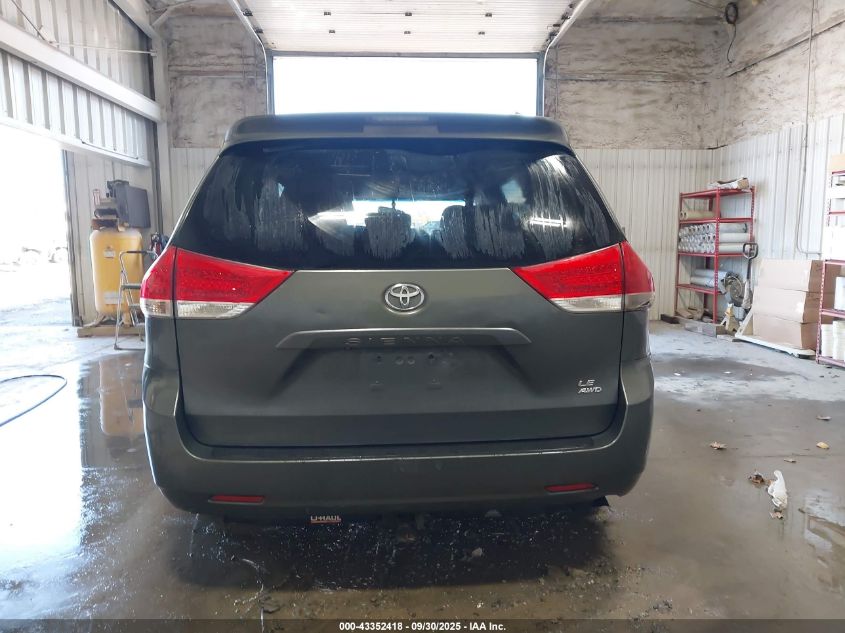 2011 Toyota Sienna Le VIN: 5TDJK3DC5BS014917 Lot: 43352418