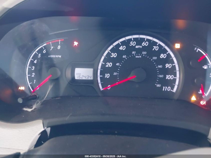 2011 Toyota Sienna Le VIN: 5TDJK3DC5BS014917 Lot: 43352418