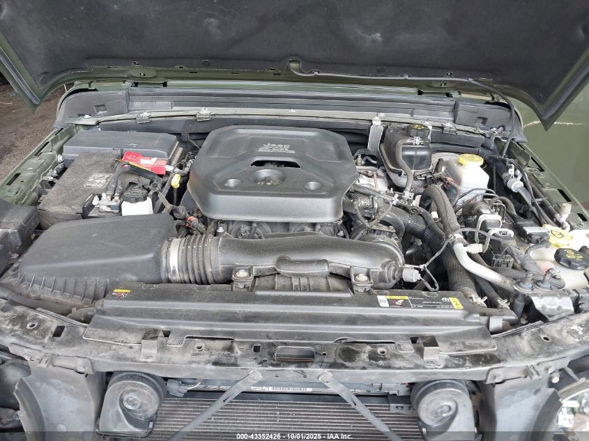 2021 Jeep Wrangler Unlimited Sport S 4X4 VIN: 1C4HJXDN8MW592376 Lot: 43352426