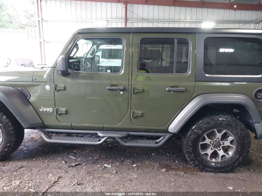 2021 Jeep Wrangler Unlimited Sport S 4X4 VIN: 1C4HJXDN8MW592376 Lot: 43352426