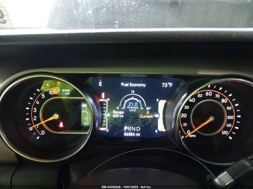 2021 Jeep Wrangler Unlimited Sport S 4X4 VIN: 1C4HJXDN8MW592376 Lot: 43352426