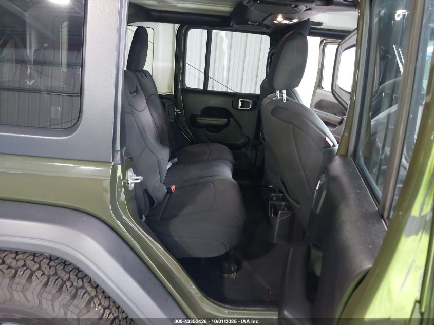 2021 Jeep Wrangler Unlimited Sport S 4X4 VIN: 1C4HJXDN8MW592376 Lot: 43352426