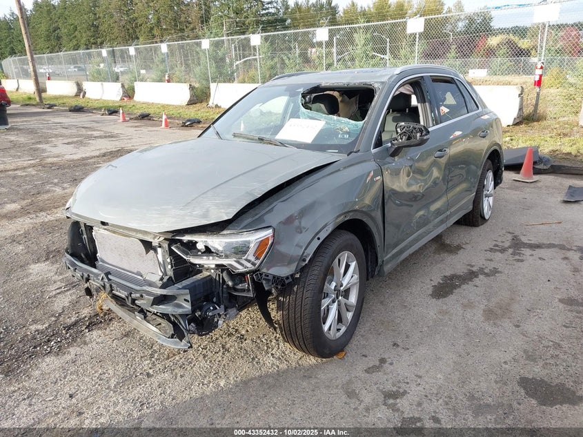 VIN WA1DECF39S1056659 2025 AUDI Q3 PREMIUM 45 TFSI S LINE QUATTRO TIPTRONIC