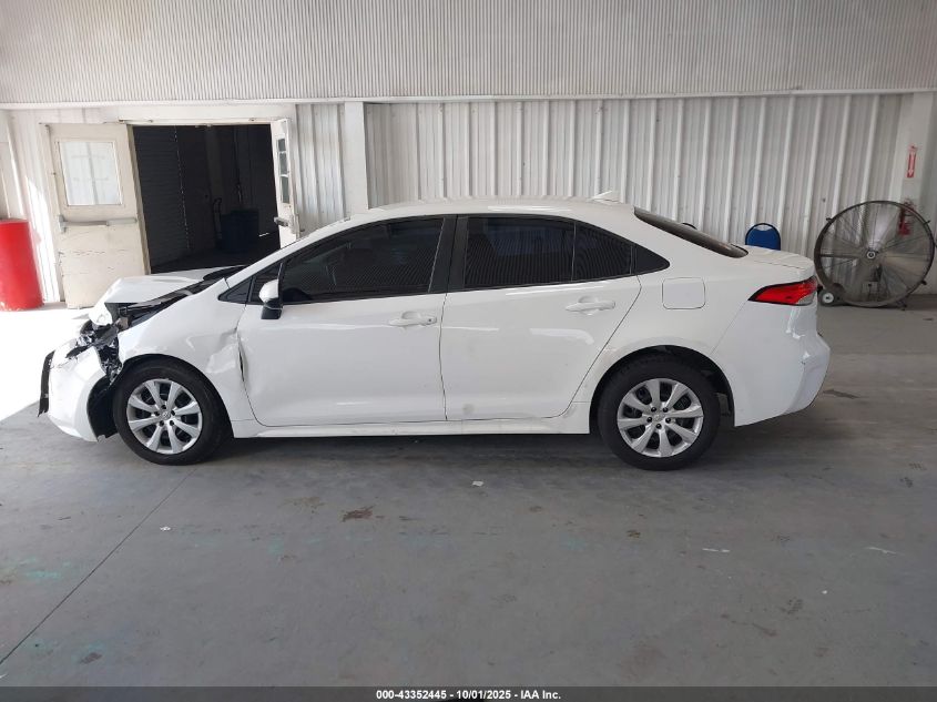 2020 Toyota Corolla Le VIN: 5YFEPRAE0LP001644 Lot: 43352445