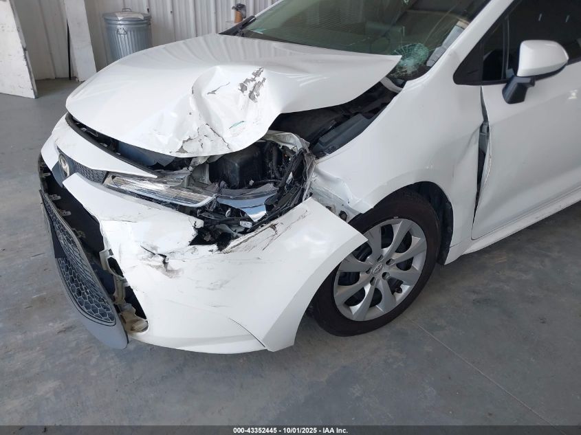2020 Toyota Corolla Le VIN: 5YFEPRAE0LP001644 Lot: 43352445