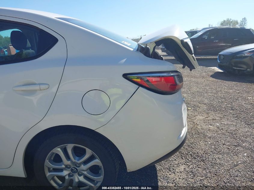 2018 Toyota Yaris Ia VIN: 3MYDLBYV8JY329199 Lot: 43352455