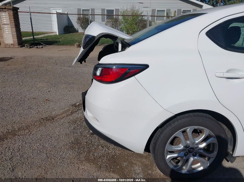 2018 Toyota Yaris Ia VIN: 3MYDLBYV8JY329199 Lot: 43352455