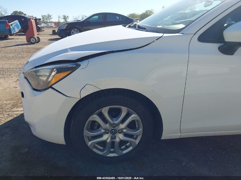 2018 Toyota Yaris Ia VIN: 3MYDLBYV8JY329199 Lot: 43352455