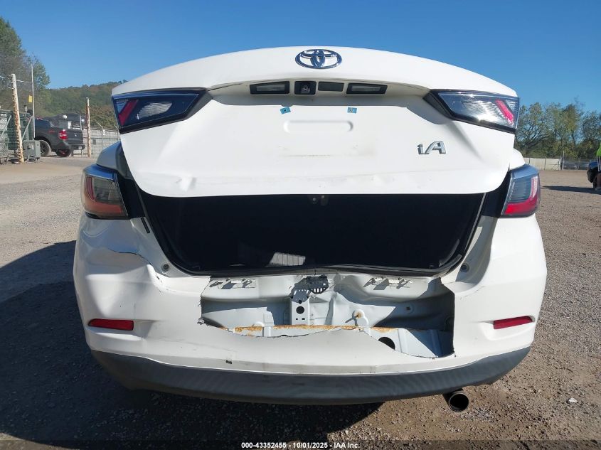 2018 Toyota Yaris Ia VIN: 3MYDLBYV8JY329199 Lot: 43352455