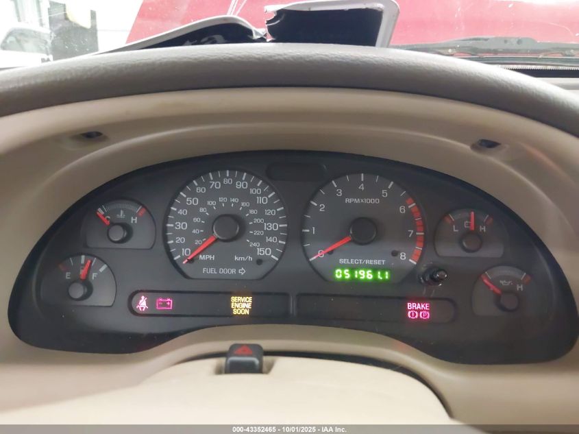 2002 Ford Mustang Gt VIN: 1FAFP42X82F207393 Lot: 43352465