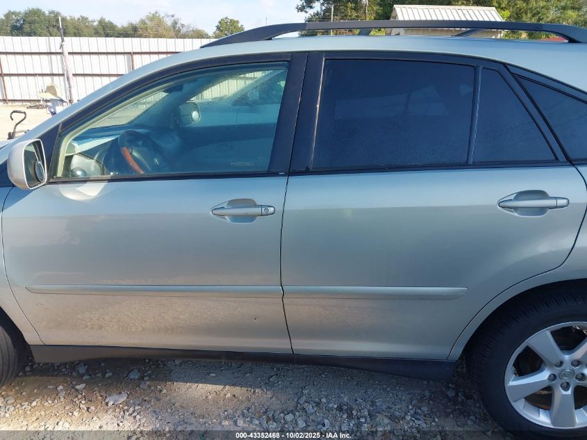 2005 Lexus Rx 330 VIN: JTJGA31U250044939 Lot: 43352468
