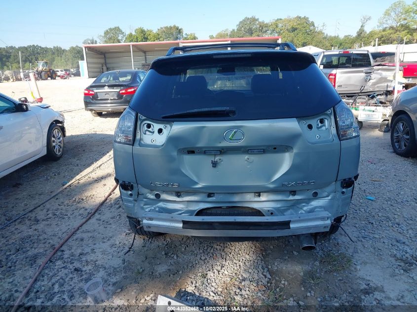 2005 Lexus Rx 330 VIN: JTJGA31U250044939 Lot: 43352468