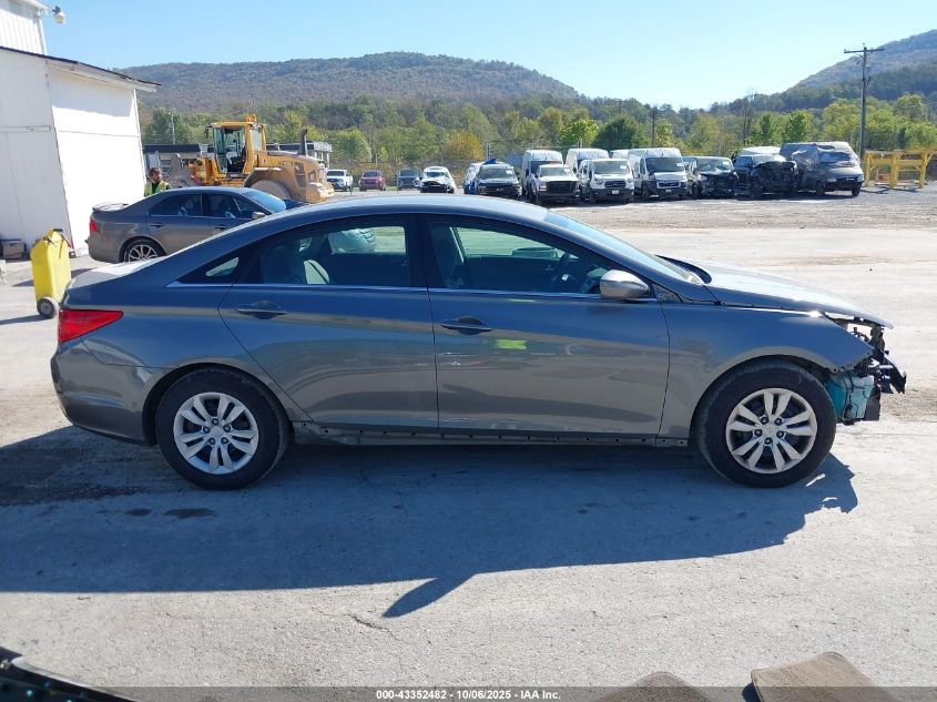 2013 Hyundai Sonata Gls VIN: 5NPEB4AC1DH550347 Lot: 43352482