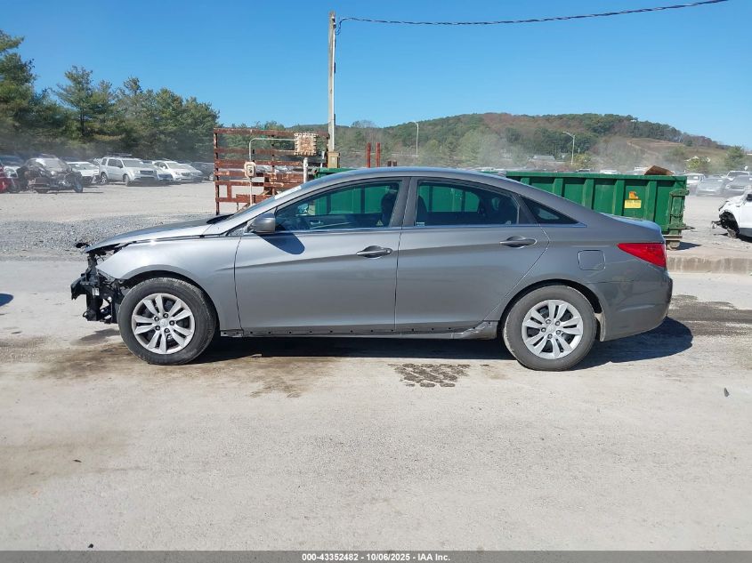 2013 Hyundai Sonata Gls VIN: 5NPEB4AC1DH550347 Lot: 43352482